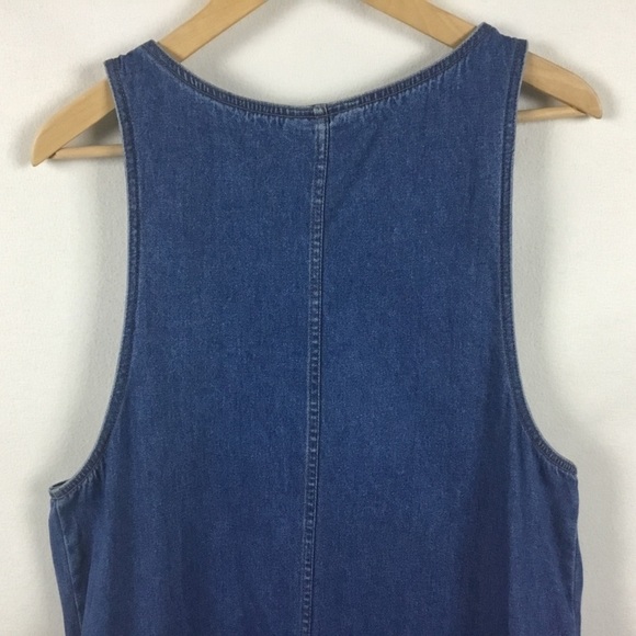 Vintage Original TY2 Denim Maxi Jumper Dress - Picture 4 of 8